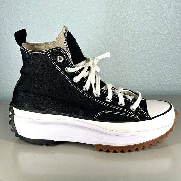 Converse Run Star Hike Men's Size 10 Black High Top Sneakers Shoes 166800C - Picture 11 of 16